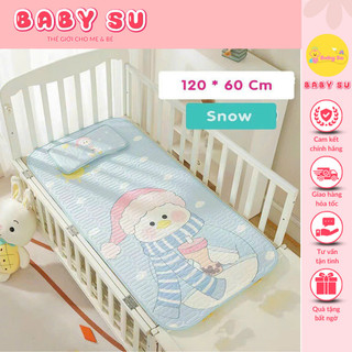Chiếu điều hoà 5d cao su non cao cấp cho bé hàng gối dày loại 1 - baby su