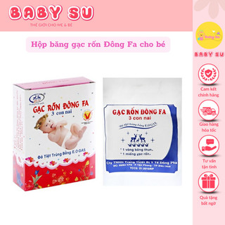 Băng rốn đông fa, gạc rốn cho trẻ sơ sinh - baby su
