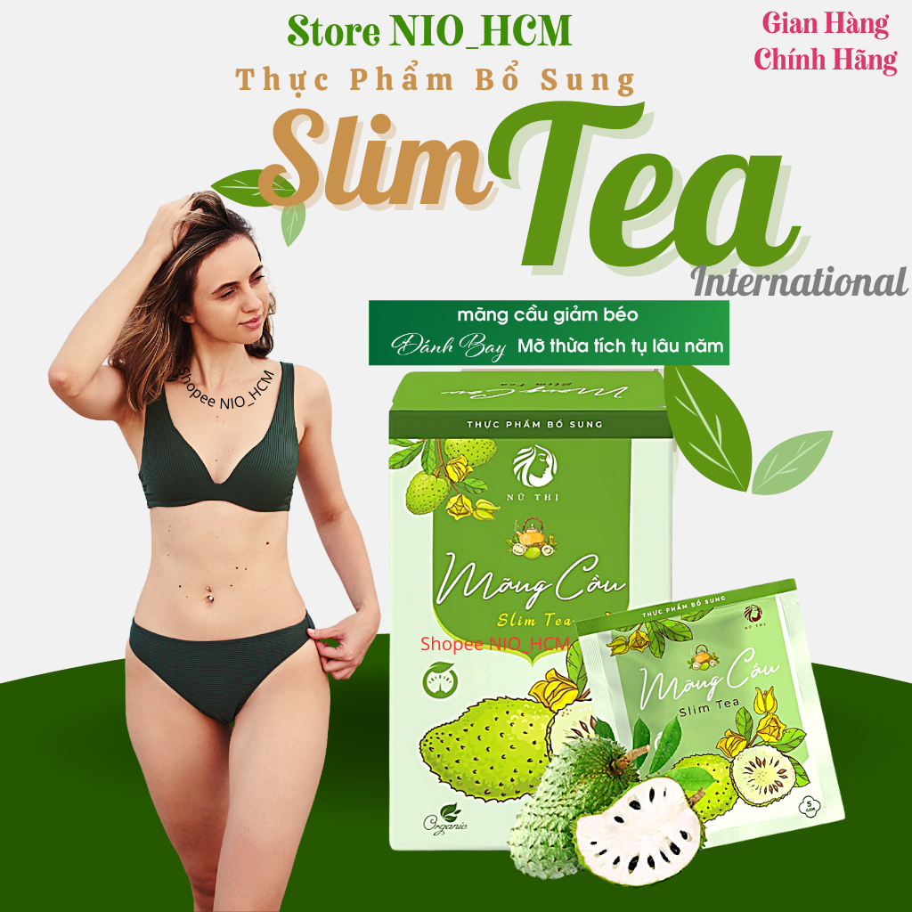 Trà Mãng Cầu Slim Tea Hỗ Trợ Giảm Cân