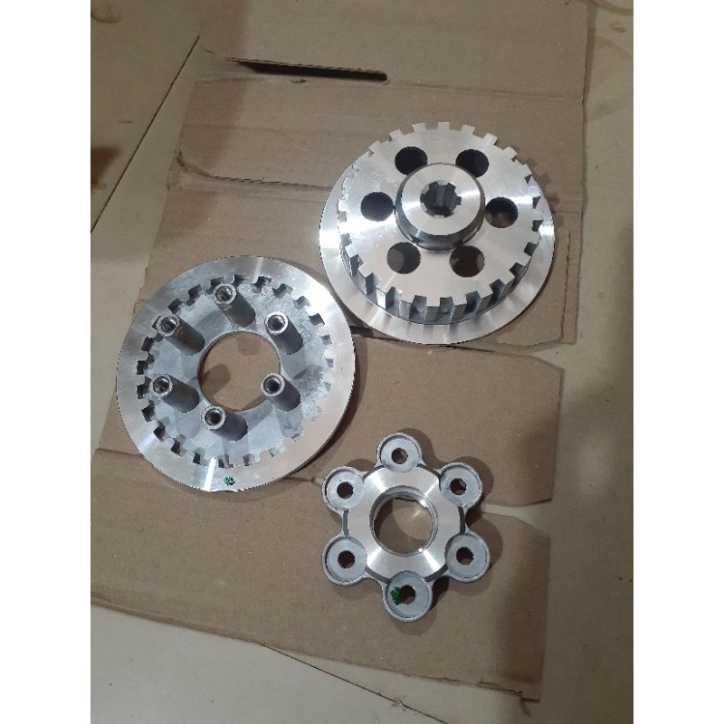 Bộ 3 đế nhôm nồi 6 lò xo dream wave cao cấp