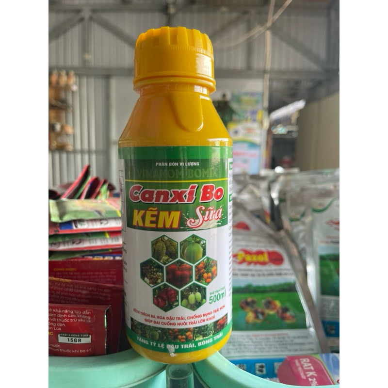 CANXI BO KẼM SỮA 500ml