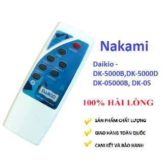 Remote điều khiển quạt điều hòa daikio - dk-5000b,dk-5000d, dk-05000b, dk-05 hàng chính hãng