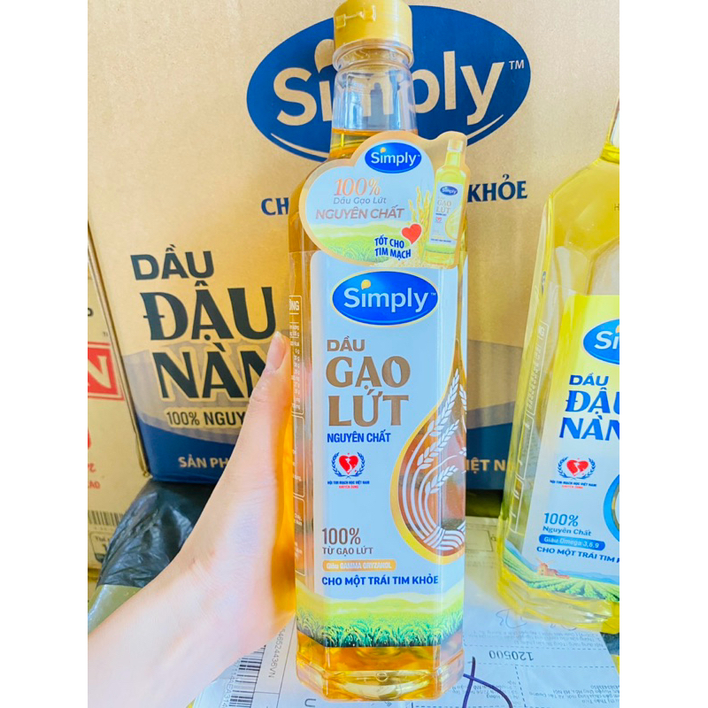 Dầu Ăn Đậu Nành Simply/ neptune / mezan / cái lân / tường an  1L