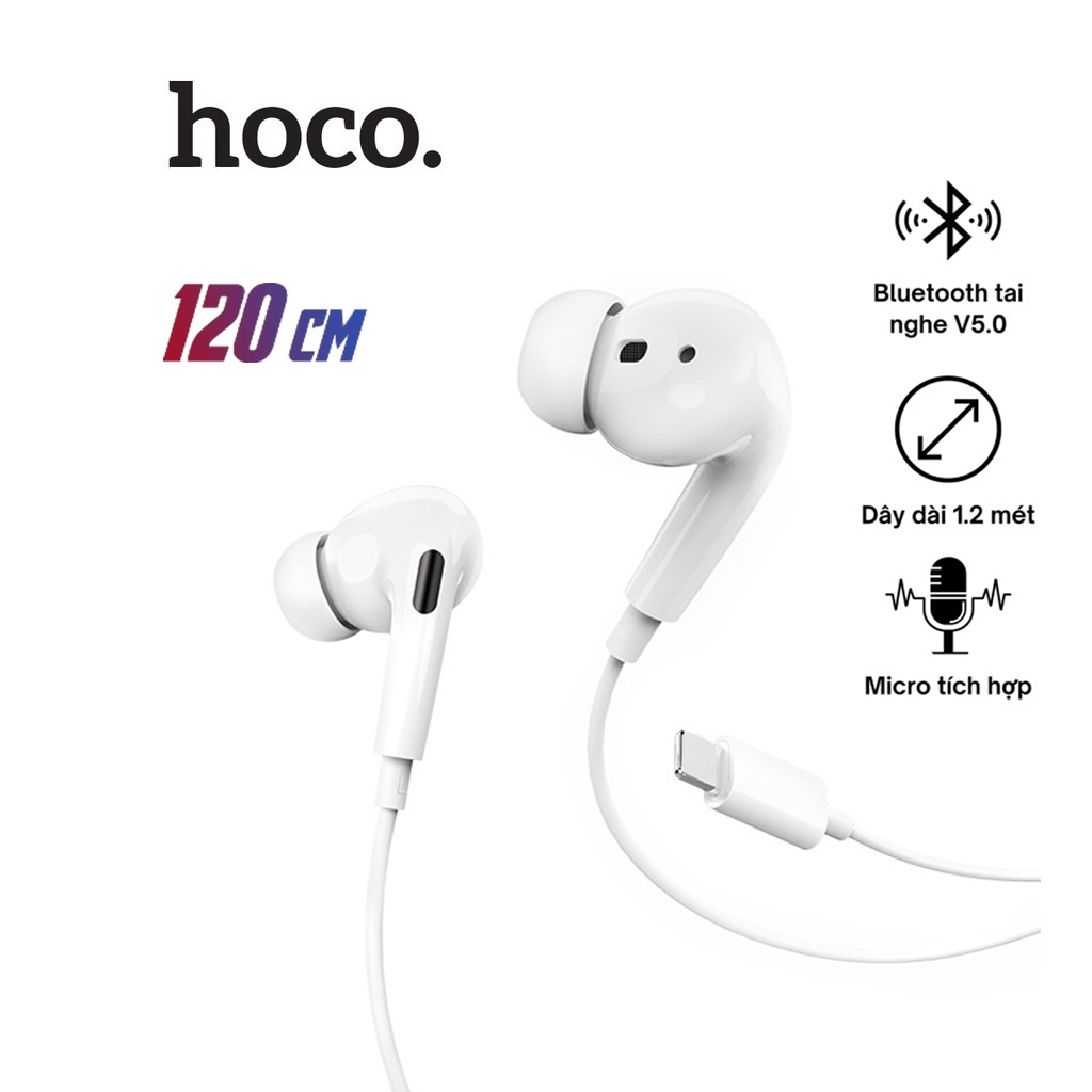 Hoco Chính Hãng - Tai nghe nhét tai Hoco M1 Pro có micro âm thanh hay chống ồn jack IP - Shin Case