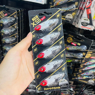 Mồi giả câu lure , mồi cá sắt câu cá lóc , cá chẽm mồi sắt lurefan x55 chính hãng