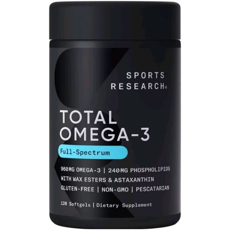 Dầu Omega3 2200mg Đại Dương Phổ Rộng Số 1 Tại Mỹ, Krill Oil, Astaxanthin, Độ_n_g V_ật Phù Du Sports Research