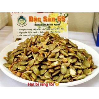 Hạt bí xanh rang tỏi ớt Đặc sản 5S
