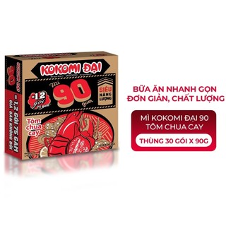 Thùng 30 Gói Mì KOKOMI 90 Gram