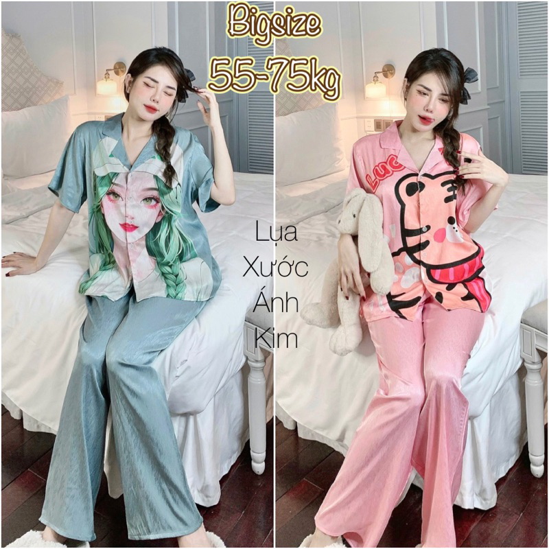 Đồ Bộ Tiểu Thư Phối Bigsize 55-75kg nữ tính, quý phái