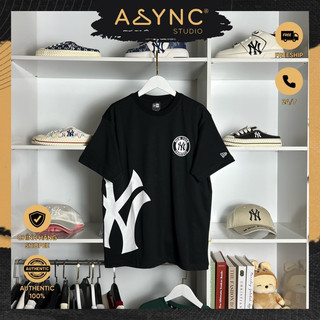 (Auth) Áo Thun New Era x MLB NY New York Lệch Màu Đen CODE: 13215191 - Async Studio