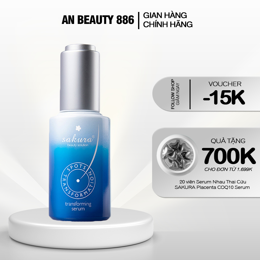 Serum loại bỏ nám cao cấp Sakura Transforming Serum 30ml