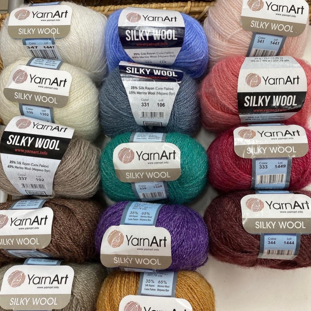 LEN YARNART SILKY WOOL Thổ Nhĩ Kỳ  (siêu mềm)