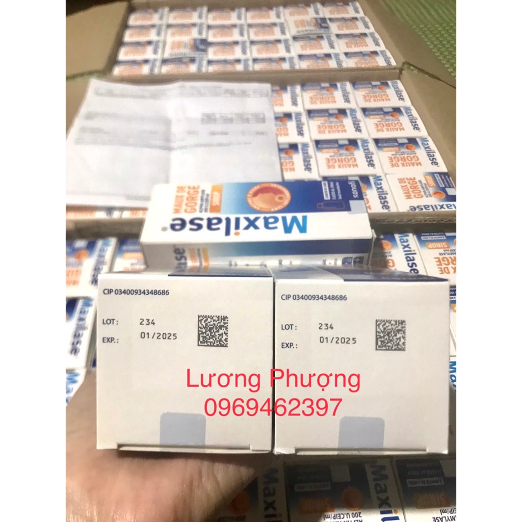 Siro Maxilase 200ml - Pháp