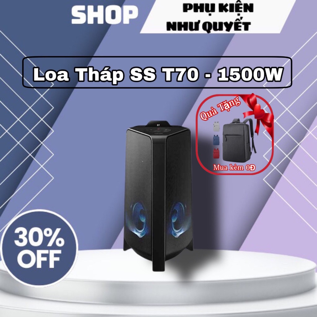 Loa Tháp Samsung MX-T70/XV 1500W chính hãng + kèm 1 mic b518