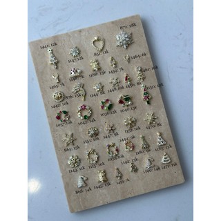 Phụ kiện nail lẻ 1 cái charm noel n04