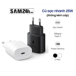 Bộ củ cáp sạc nhanh samsung 25w type c - hàng chính hãng