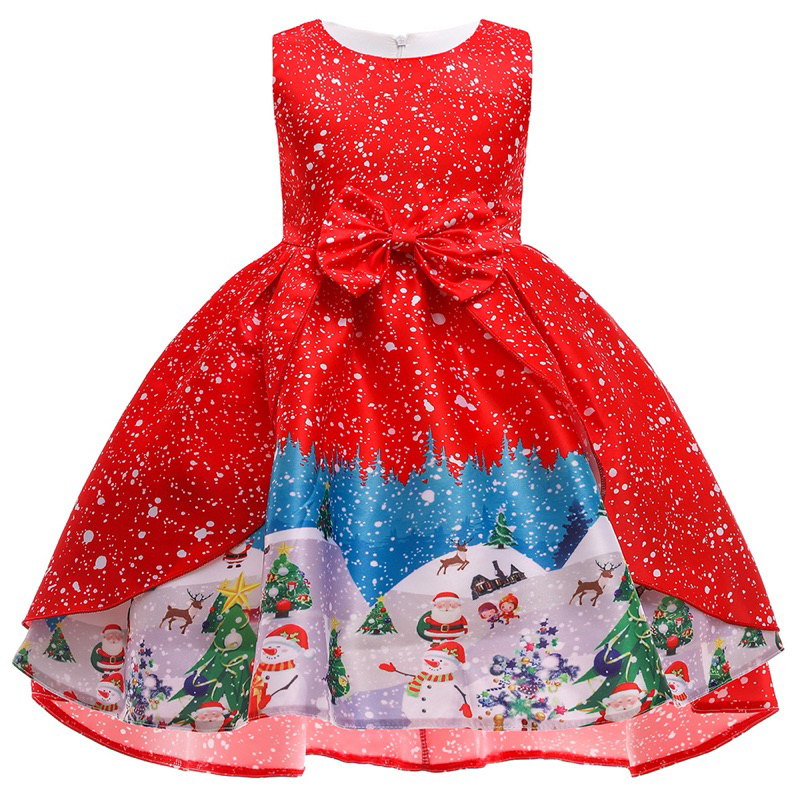Đầm Noel cao cấp cho bé gái.