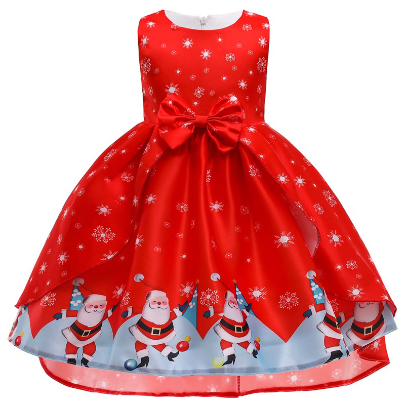 Đầm Noel cao cấp cho bé gái.