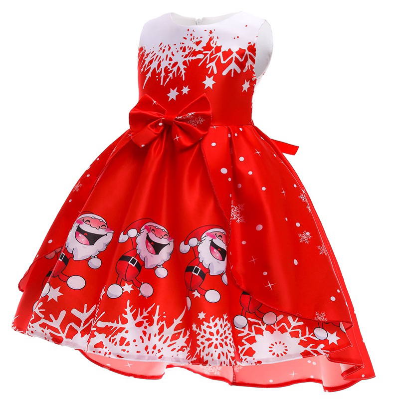 Đầm Noel cao cấp cho bé gái.