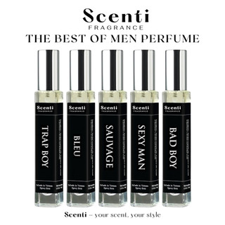 Bộ sưu tập nước hoa nam scenti hương thơm mạnh mẽ, sang trọng, cuốn hút, chai xịt 10ml