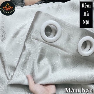 Rèm cửa vải gấm KB24-13 Rèm cửa sổ, nhiều màu sắc chất liệu rèm vải gấm dệt tinh xảo che nắng cản nhiệt