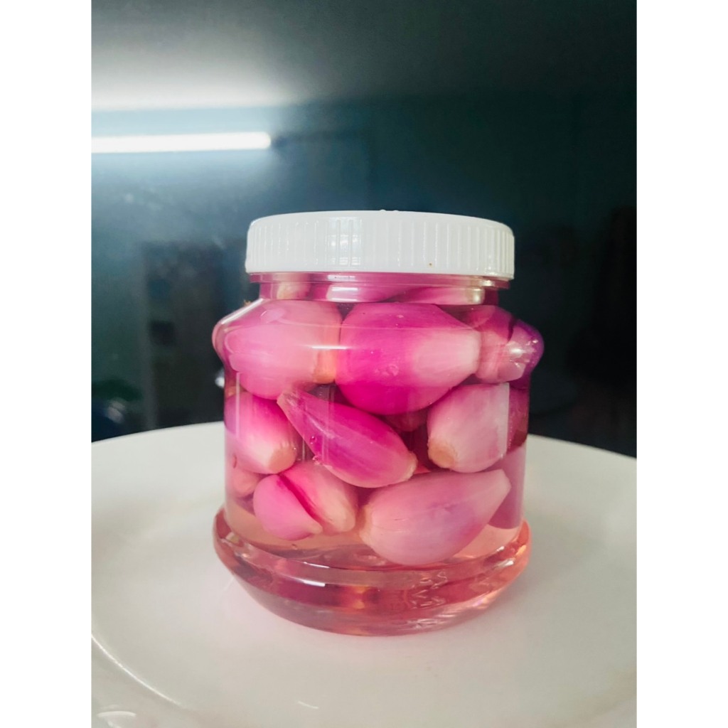 Tỏi Lý Sơn Ngâm Giấm Chua Ngọt 1 hũ