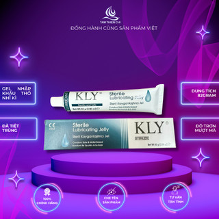 Gel bôi trơn gốc nước an toàn KLY hộp 82G
