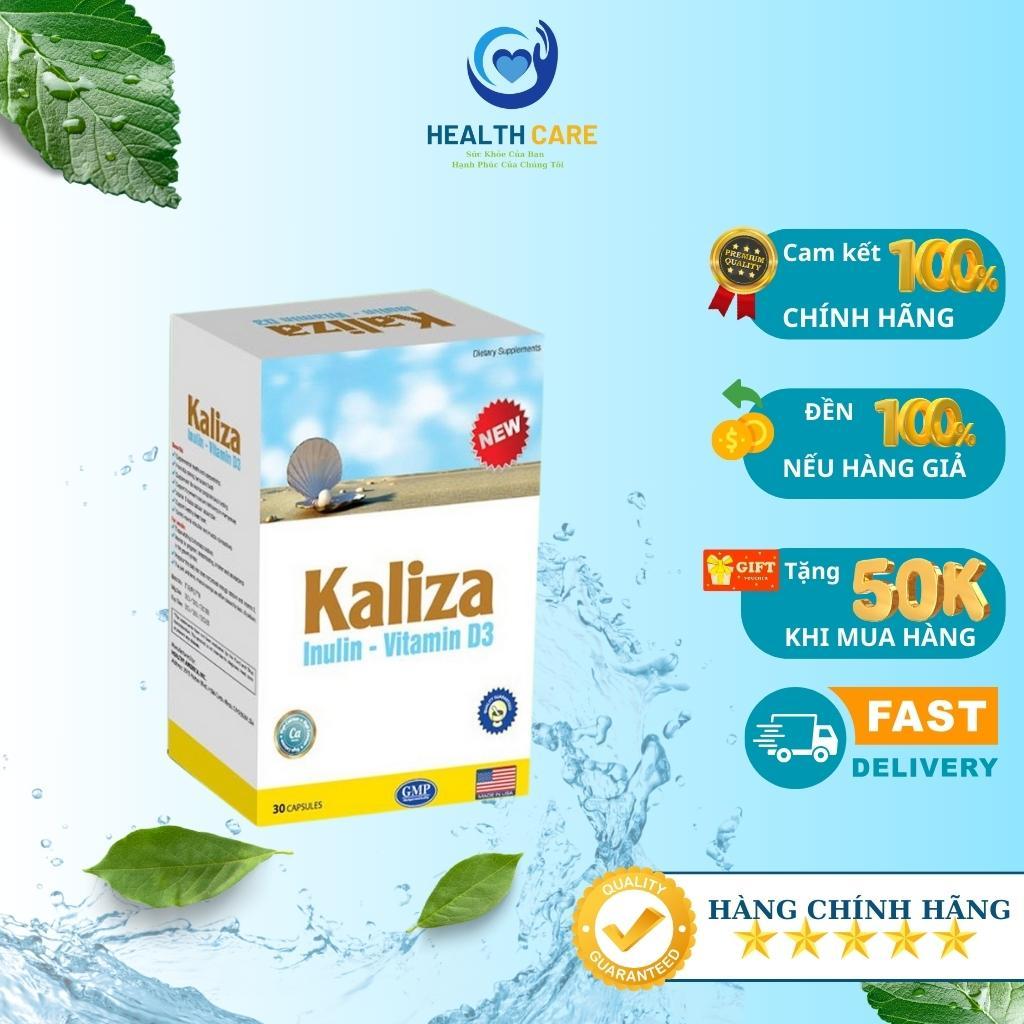 Viên uống bổ sung Canci KALIZA- Bổ sung canxi thiên nhiên, dễ hấp thu 30 viên - aken newcarw Hinnew