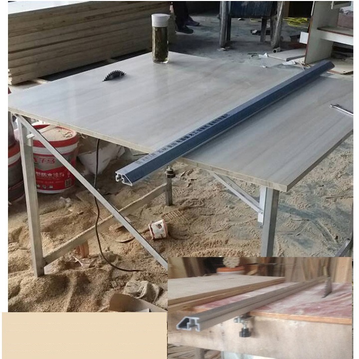 Thanh nhôm xả ván 135cm có in thước