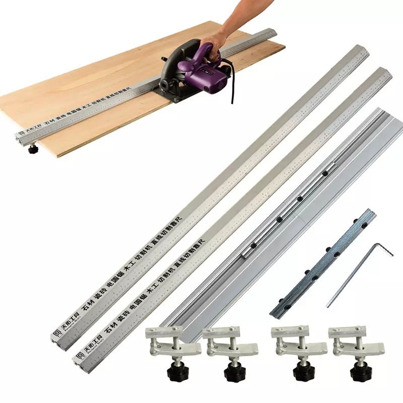 Thanh nhôm xả ván 135cm có in thước