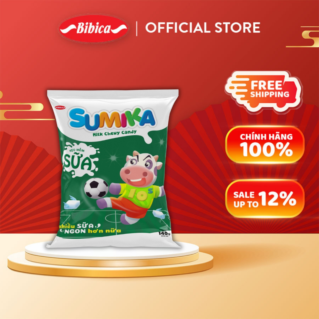 Kẹo Mềm Sumika Sữa Bibica 140g