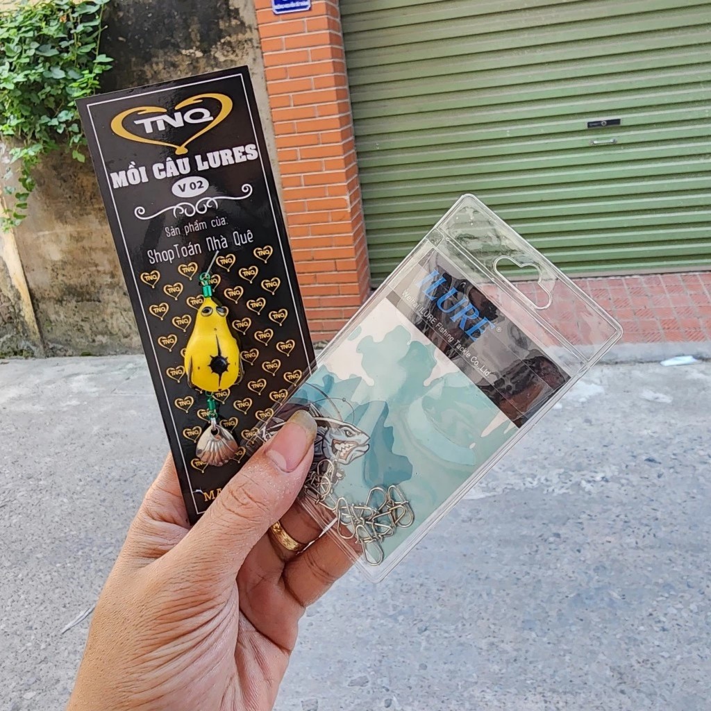 Nhái Hơi TNQ Chính Hãng - V01 - V02 Tặng Kèm Khóa snap iLure