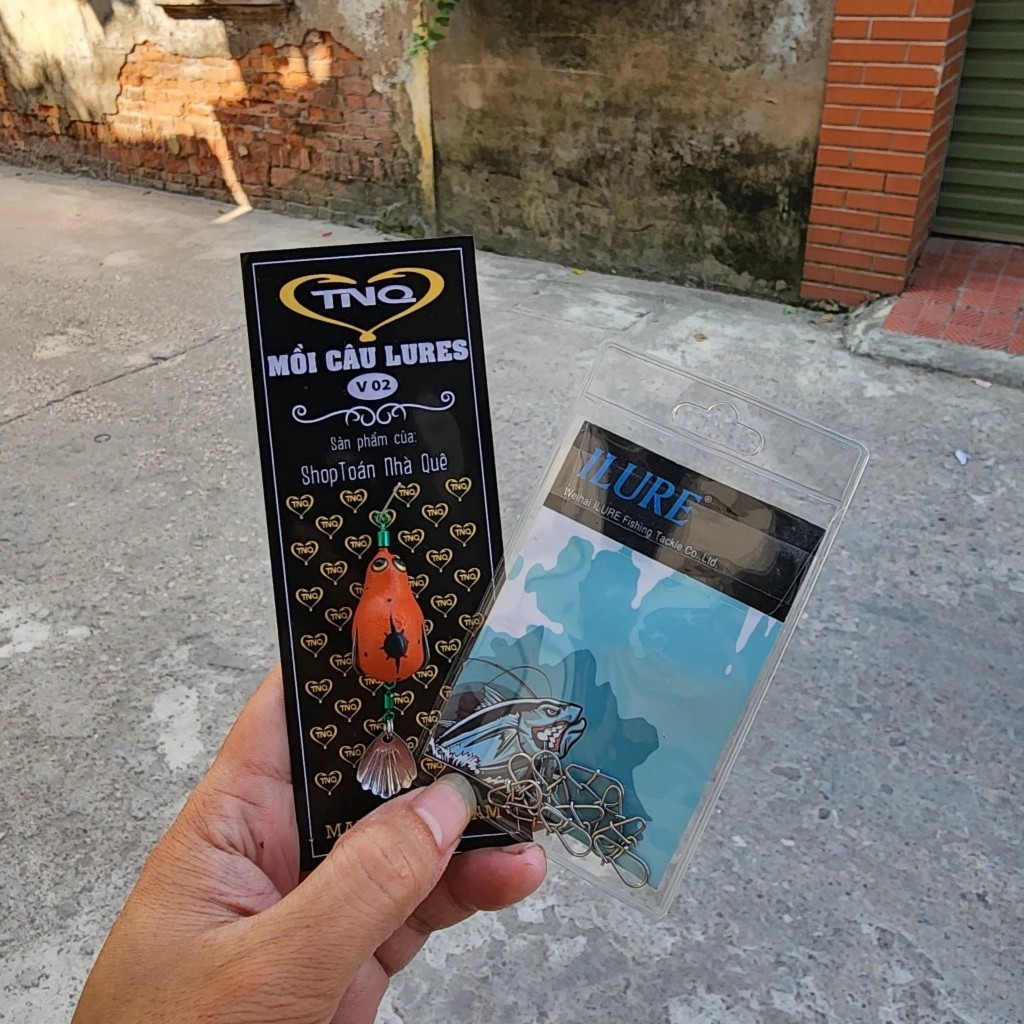 Nhái Hơi TNQ Chính Hãng - V01 - V02 Tặng Kèm Khóa snap iLure