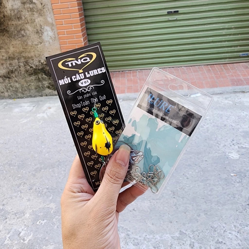 Nhái Hơi TNQ Chính Hãng - V01 - V02 Tặng Kèm Khóa snap iLure