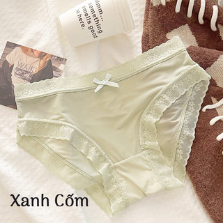 Quần lót nữ lụa mềm mại cạp ren cao cấp đủ size