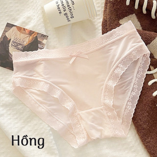 Quần lót nữ lụa mềm mại cạp ren cao cấp đủ size