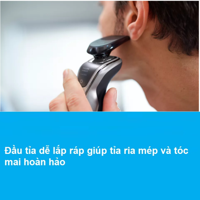 Máy cạo râu khô và ướt cao cấp nhãn hiệu Philips Norelco S5940/88 - CHÍNH HÃNG HÀ LAN