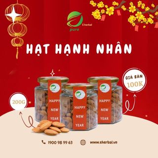 Hạt hạnh nhân sấy (Hộp 200g)