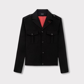 Áo khoác đen basic roy design - military jacket