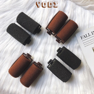 Set 8 lô cuốn tóc, combo 8 lô uốn tóc xoăn nhiều màu xinh xắn giao màu ngẫu nhiên, hộp 8 lô uốn tóc
