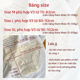 Quần lót nữ lụa mềm mại cạp ren cao cấp đủ size