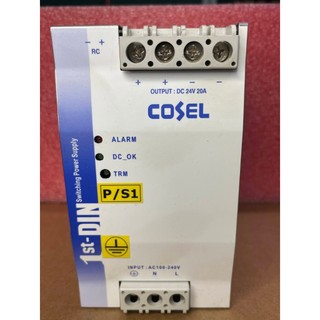 24v 20a 480w bộ nguồn cài ray cosel khna480f-24