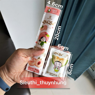 Thạch Zai Zai Túi 700g (Túi Dài mẫu mới)