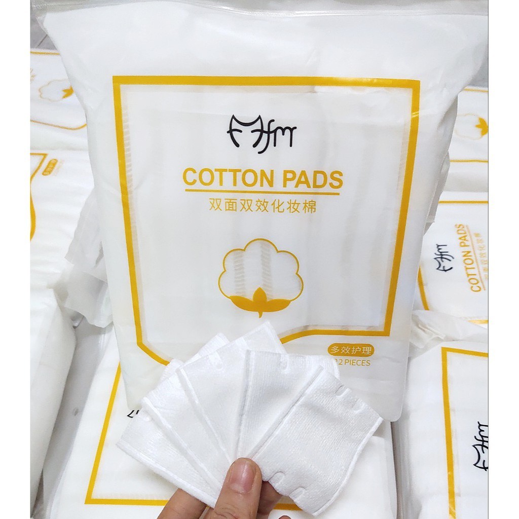 Bông Tẩy Trang 222 Miếng Cotton Pads Túi Zip