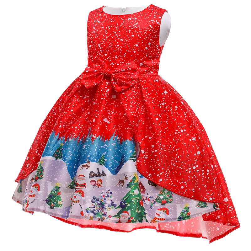 Đầm Noel cao cấp cho bé gái.