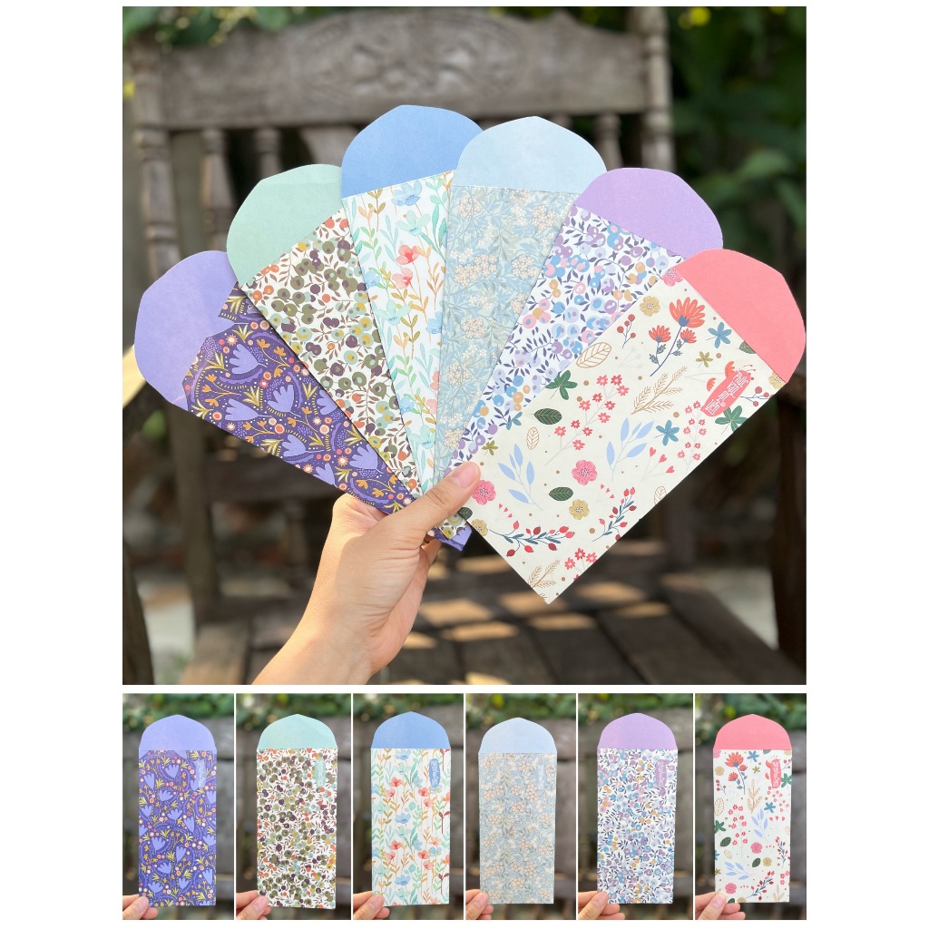 Lì xì Tết Thiết Kê Gác Xép độc đáo, xinh xắn - Giấy Kraft nhật trắng cao cấp in sắc nét