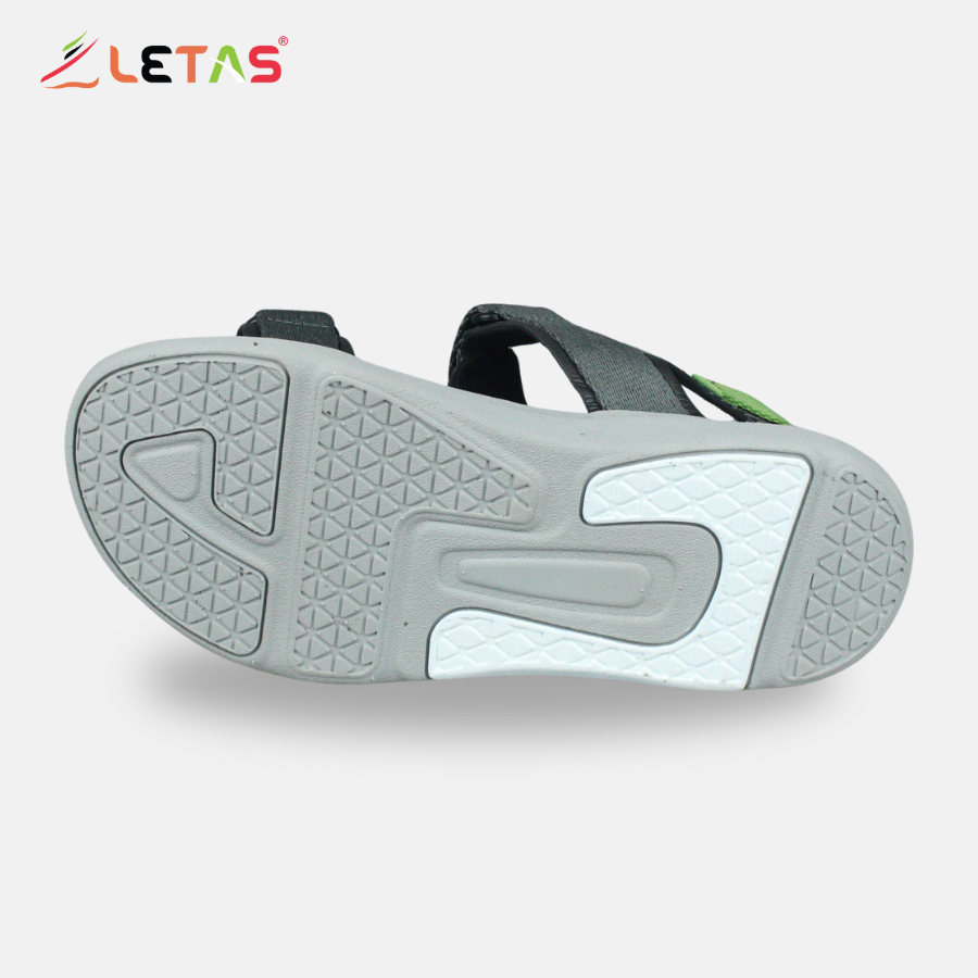 Giày sandal nam nữ unisex letas f8 racing - dép quai hậu 2 quai đế cao dành cho học sinh, sinh viên đi học đi làm