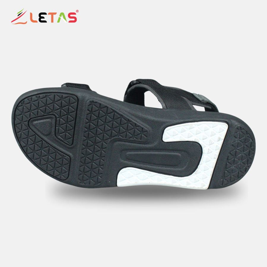 Sandal Unisex Letas F8 nhẹ đen full