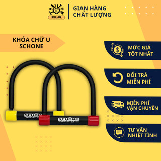 Khóa chữ U chống trộm xe máy cao cấp Germany chịu lực siêu tốt