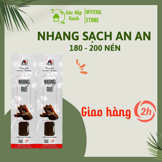 Nhang thảo mộc tự nhiên An An 100% không hóa chất, an toàn cho sức khỏe, hương Khuynh Diệp, hương Quế, nhang thiền yoga